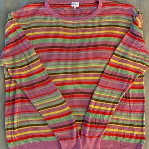 KULE striped crewneck sweater